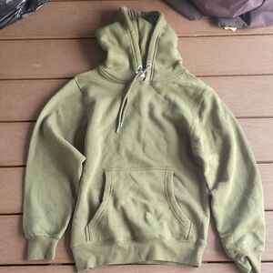 Olive Green Women's Hoodie Sweater